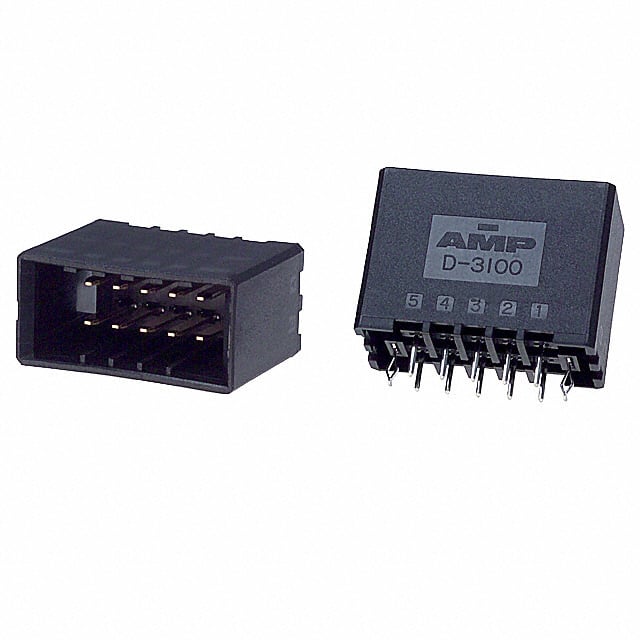 178325-2 TE Connectivity AMP Connectors  Headers Male Pins